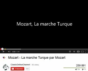 X100 LA MARCHE TURQUE